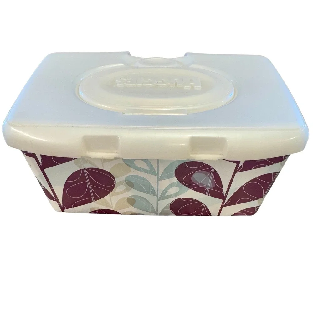Huggies Baby Wipes Container EMPTY Wipe‎ Case Holder Blue & Purple